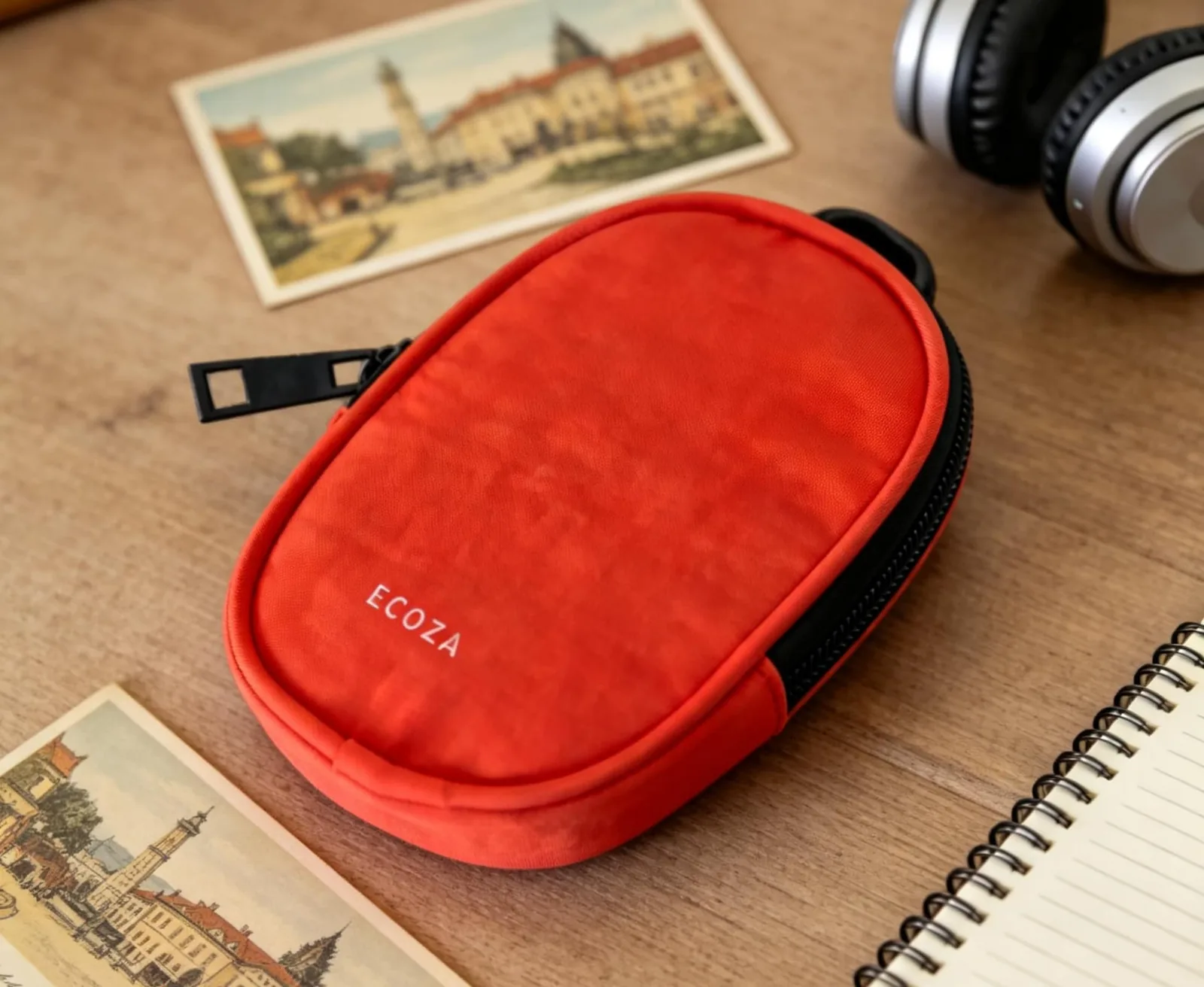 Mini Vault R pouch in Orange Candy