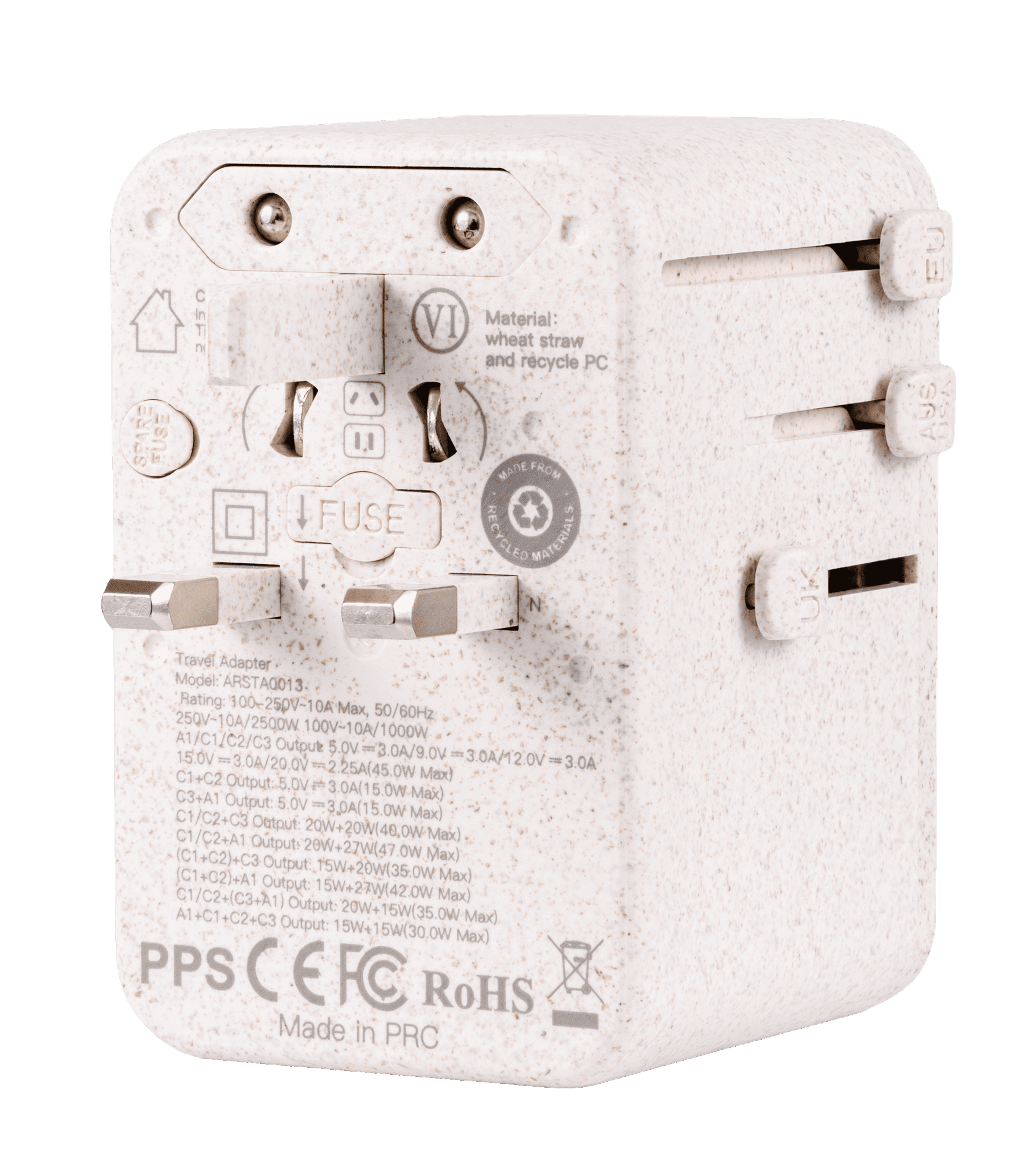 GlobeKey universal travel adapter — centrepiece of the Travel Edit